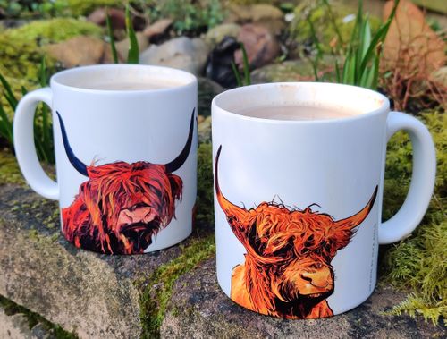 Image applied to mugs